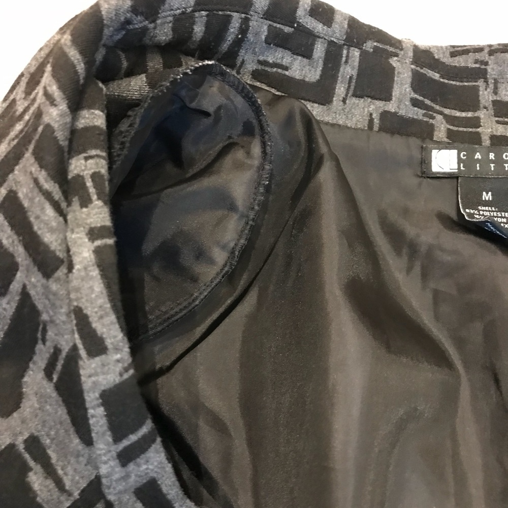 Geometric print jacket - Picture 6 of 8